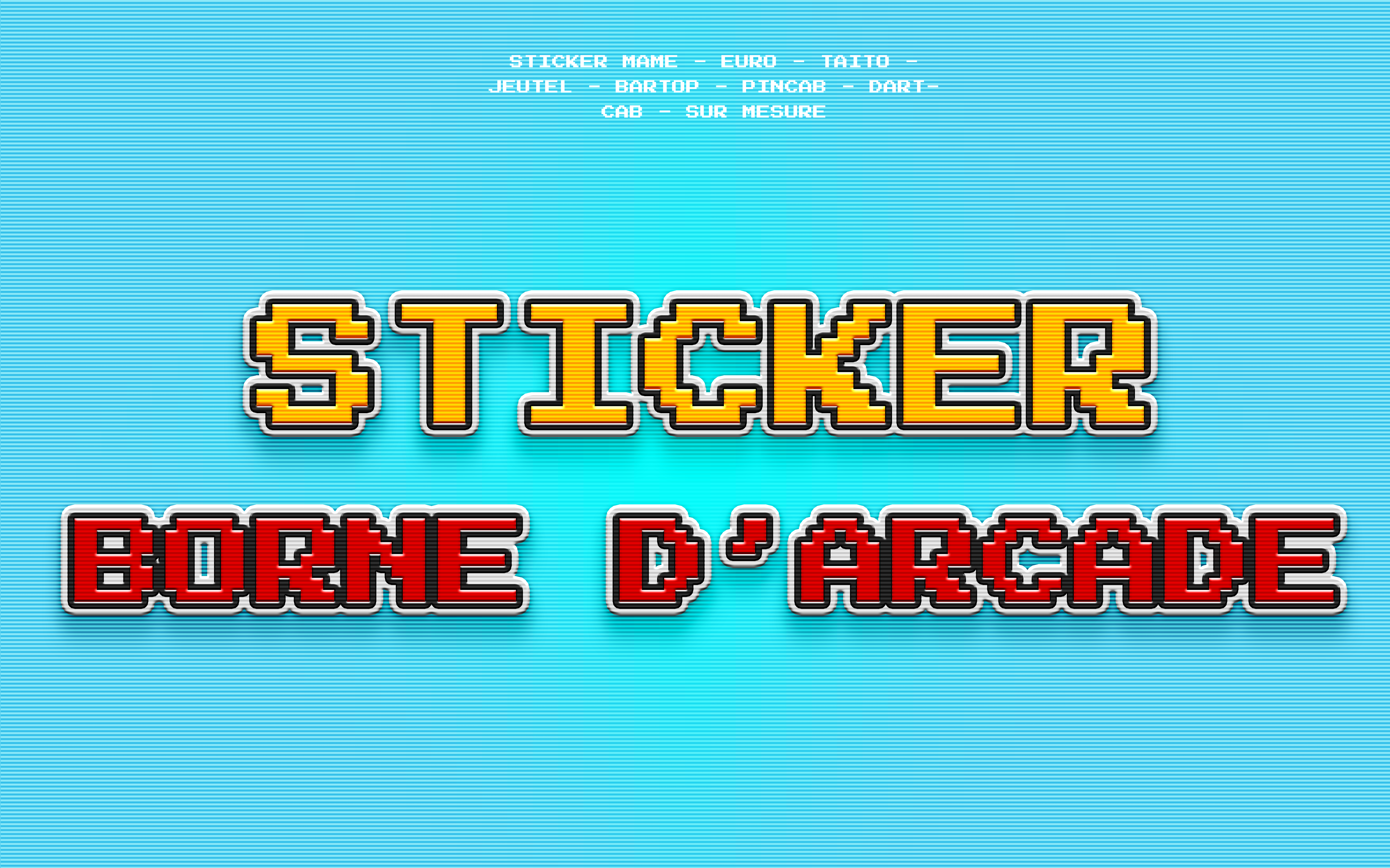 Stickers Borne Arcade - Modèle Dragon Ball 2