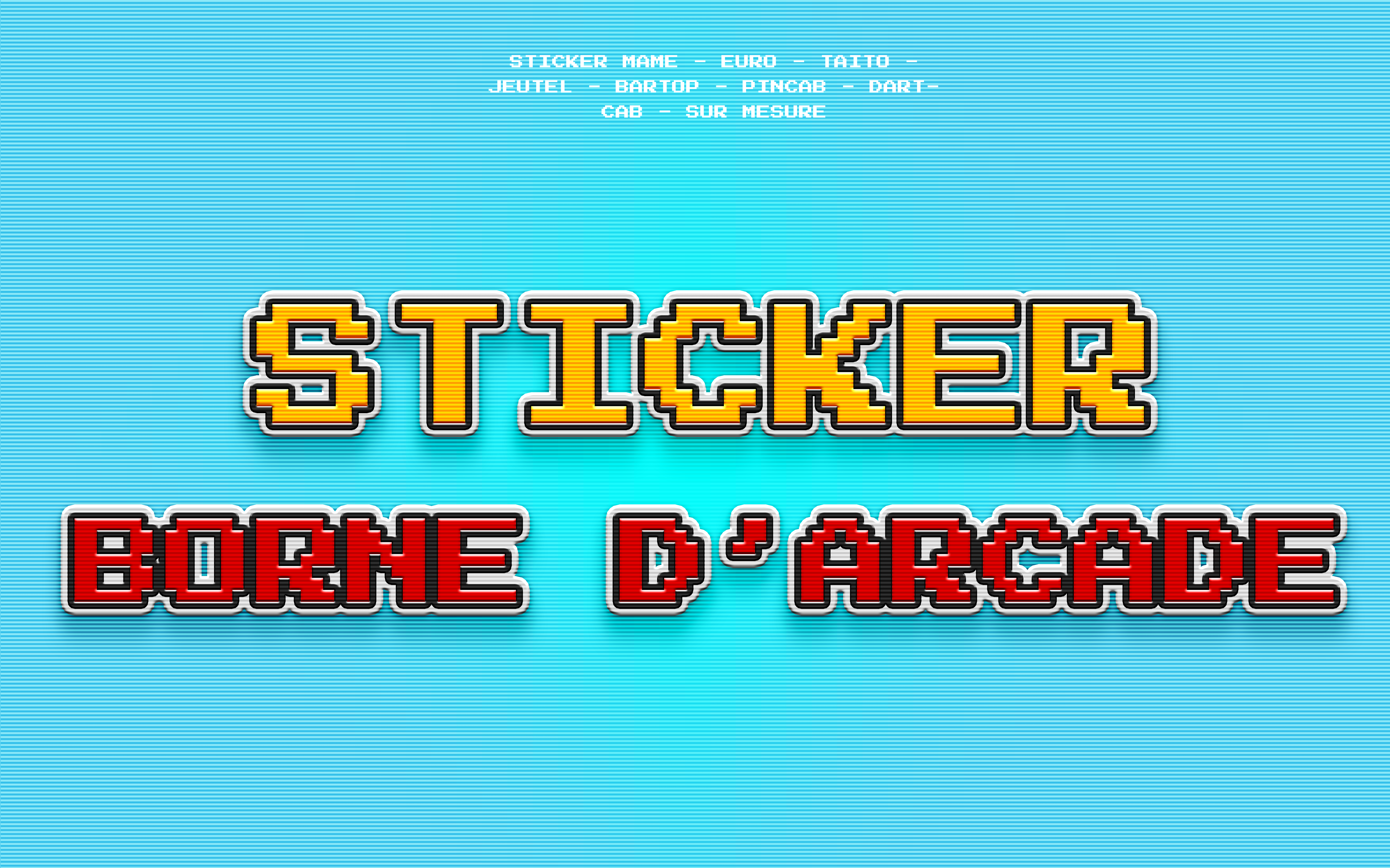 Stickers Borne Arcade (Mame ou Euro ou Personnalisé) - Supreme Nike Stickers Borne Arcade (Mame ou Euro ou Personnalisé) - Supreme Nike