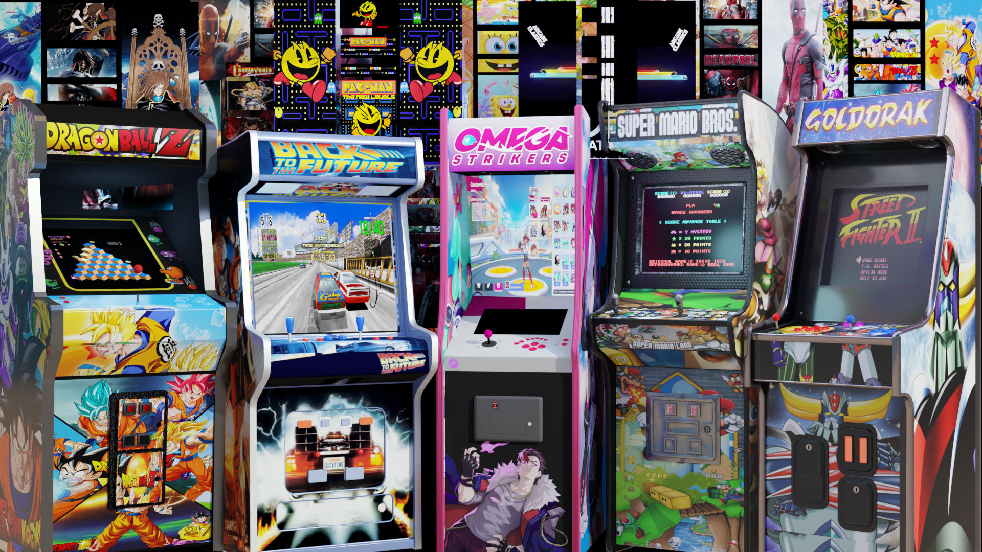 Sticker borne arcade Pinball Pincab kit bois Bartop – Stickergameshop