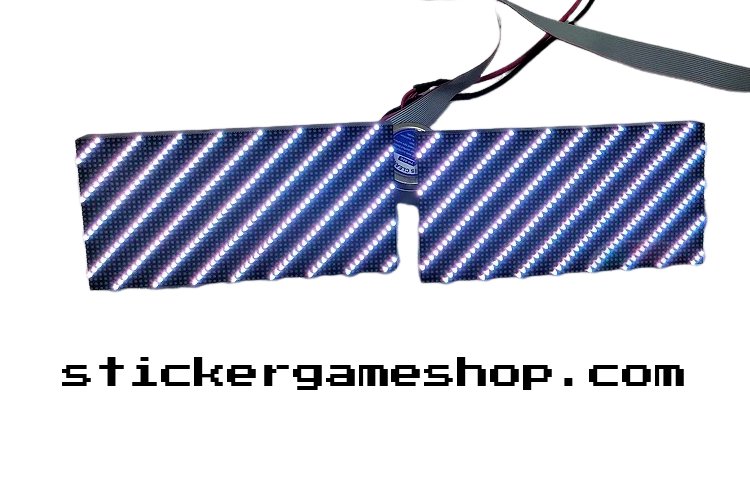 2 x DMD - 320mmx160mm - P5 - Stickergameshop