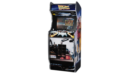 Borne d'arcade TAITO/JEUTEL Retour Vers Le Futur - Stickergameshop