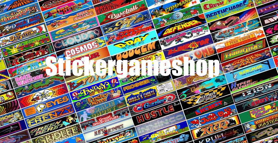 Les Jeux d'arcades incontournables ! - Stickergameshop