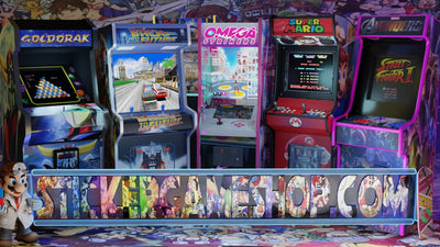 Personalise ta borne d'arcade avec StickerGameShop.com