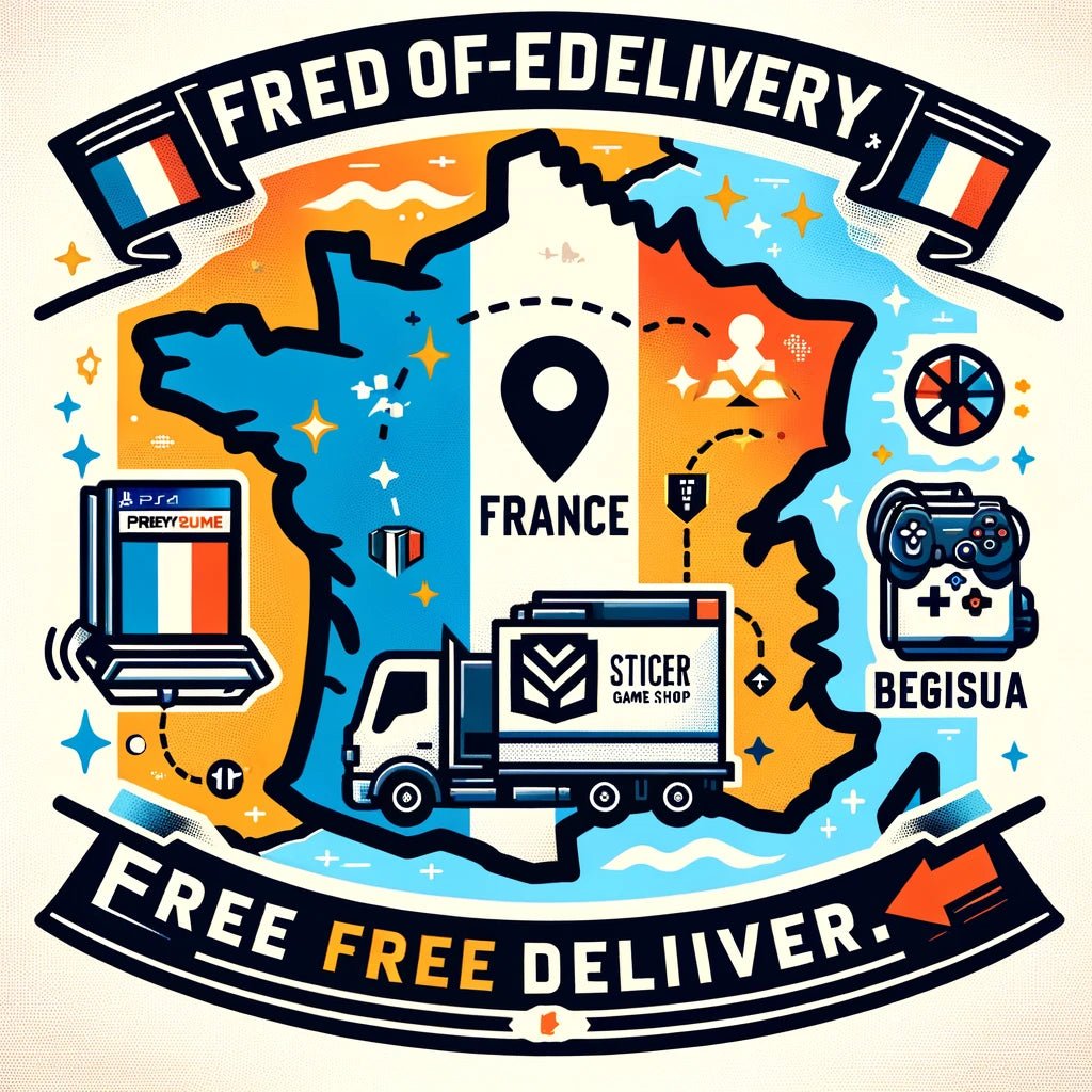 stickergameshop livraison gratuite en France, Belgique et Corse - Stickergameshop
