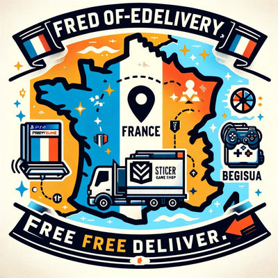 stickergameshop livraison gratuite en France, Belgique et Corse
