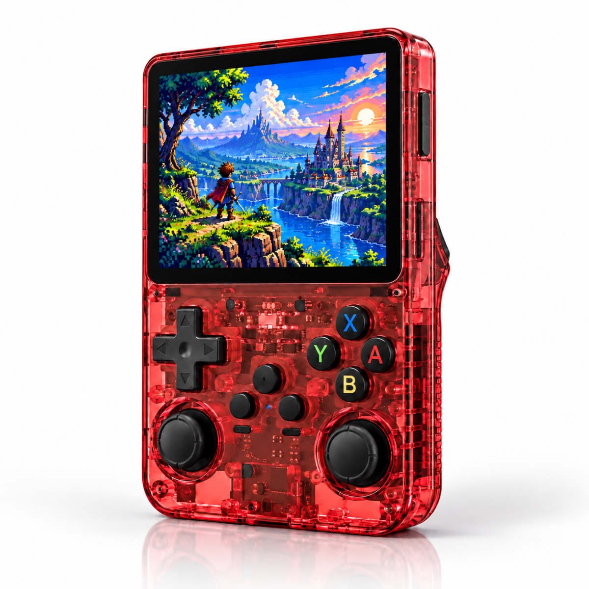 Console Rétro Portable R36S – Écran IPS 3,5" – 64/128 Go - Stickergameshop