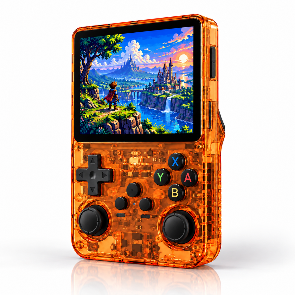 Console Rétro Portable R36S – Écran IPS 3,5" – 64/128 Go - Stickergameshop
