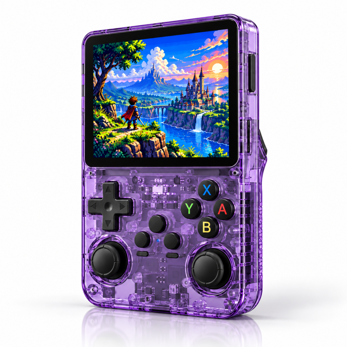 Console Rétro Portable R36S – Écran IPS 3,5" – 64/128 Go - Stickergameshop