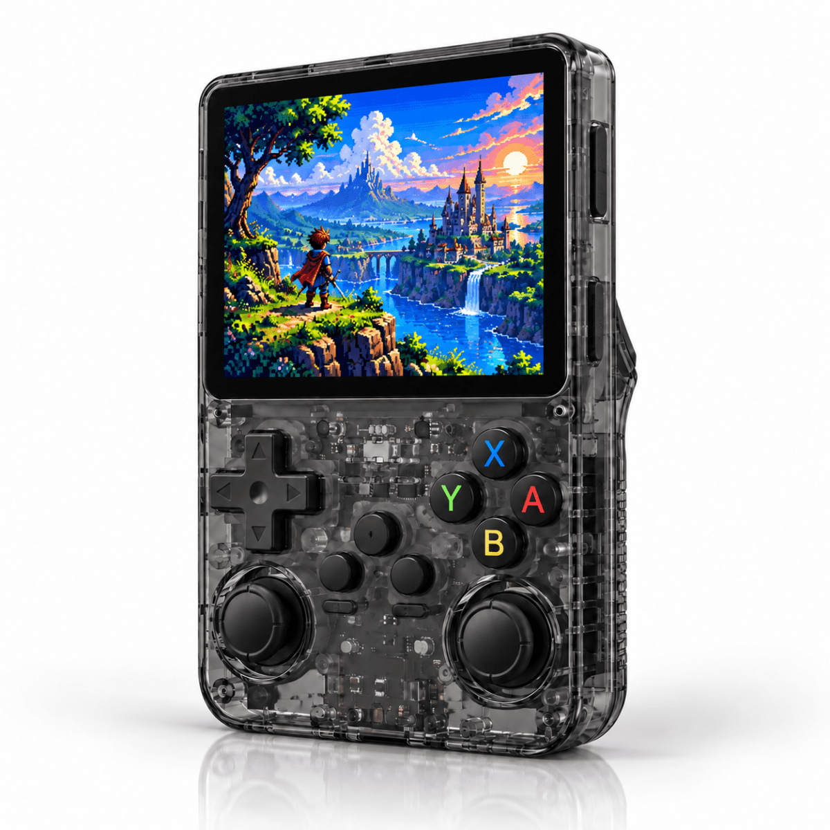 Console Rétro Portable R36S – Écran IPS 3,5" – 64/128 Go - Stickergameshop
