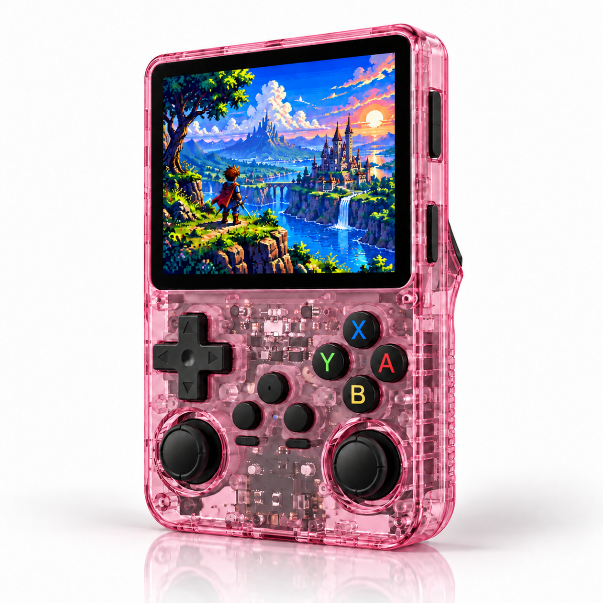 Console Rétro Portable R36S – Écran IPS 3,5" – 64/128 Go - Stickergameshop