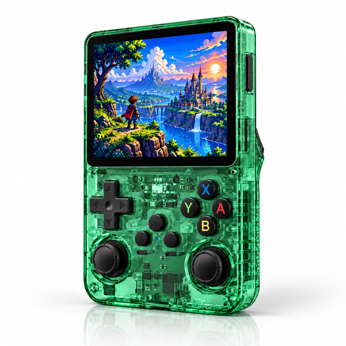 Console Rétro Portable R36S – Écran IPS 3,5" – 64/128 Go - Stickergameshop