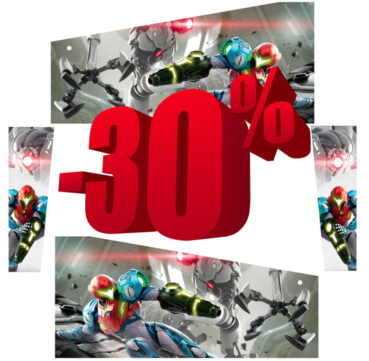 Lot de 10 Stickers Pincab - pinball à - 30% - Décorez avec Économies - Stickergameshop