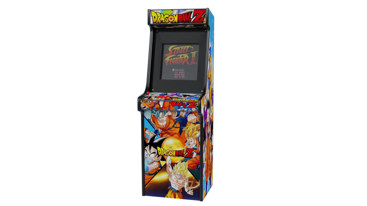 PDF à imprimer DRAGON BALL Z pour borne d'arcade MAME - Stickergameshop