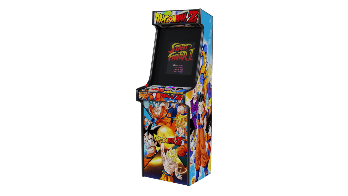 PDF à imprimer DRAGON BALL Z pour borne d'arcade MAME - Stickergameshop