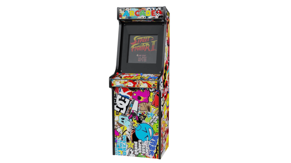 PDF à imprimer POP ART pour borne d'arcade MAME - Stickergameshop