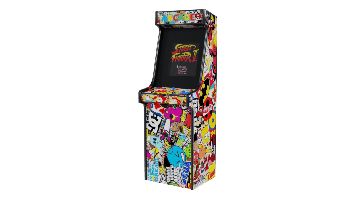 PDF à imprimer POP ART pour borne d'arcade MAME - Stickergameshop