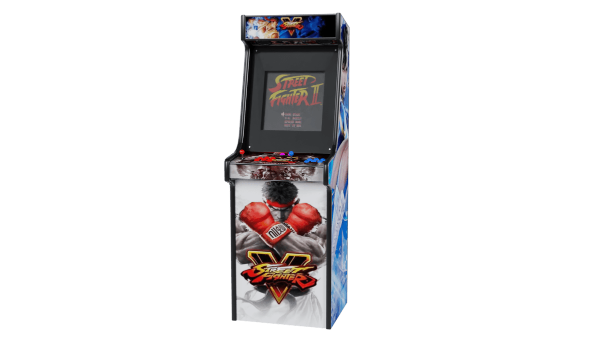 PDF à imprimer Street Fighter pour borne d'arcade MAME - Stickergameshop