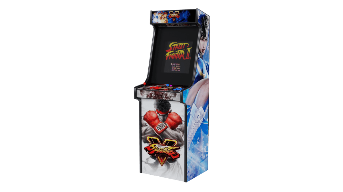 PDF à imprimer Street Fighter pour borne d'arcade MAME - Stickergameshop