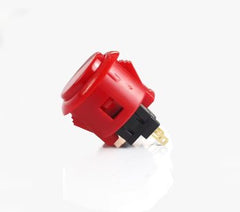 SANWA - BOUTON ROUGE SANWA POUR BORNE D'ARCADE 24mm OBSF-24