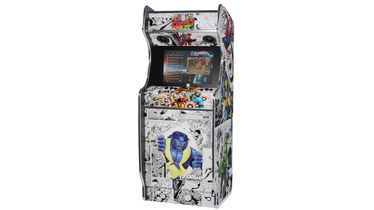 Borne d'arcade TAITO/JEUTEL MARVEL - Stickergameshop