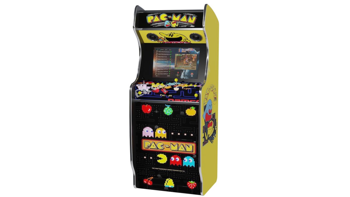 Borne d'arcade TAITO/JEUTEL PACMAN - Stickergameshop