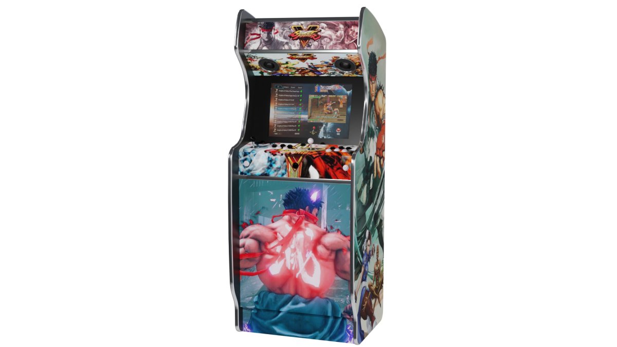 Borne d'arcade TAITO/JEUTEL STREET FIGHTER - Stickergameshop