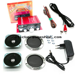 Kit audio Arcade Chrome Complet