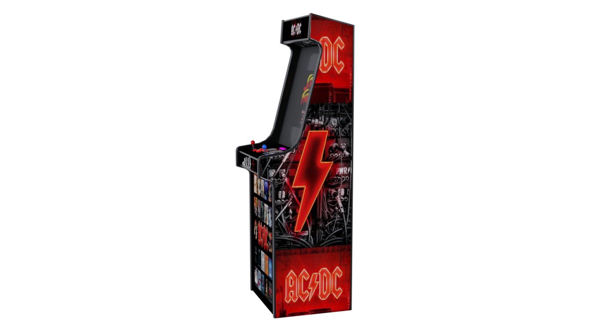Stickers AC/DC pour Borne d'Arcade MAME - Plongez dans l'Univers du Rock avec un Bonus! - Stickergameshop