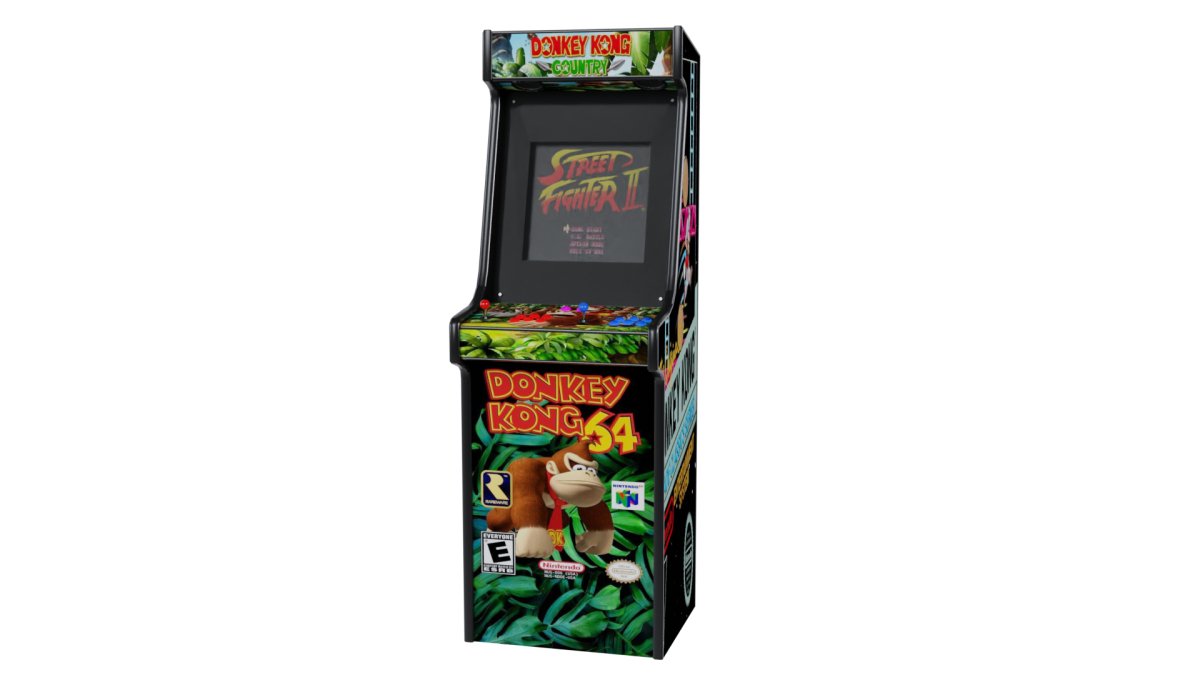 Stickers Donkey Kong pour Borne d'Arcade MAME - Revivez les Aventures Rétro ! (Bonus Inclus) - Stickergameshop