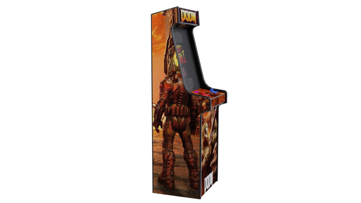 Stickers Doom pour borne d'arcade MAME (+bonus) - Stickergameshop