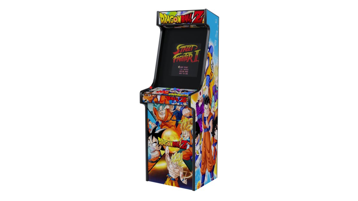Stickers Dragon Ball Z (Dbz) pour Borne d'Arcade MAME - Édition Spéciale avec Bonus - Stickergameshop