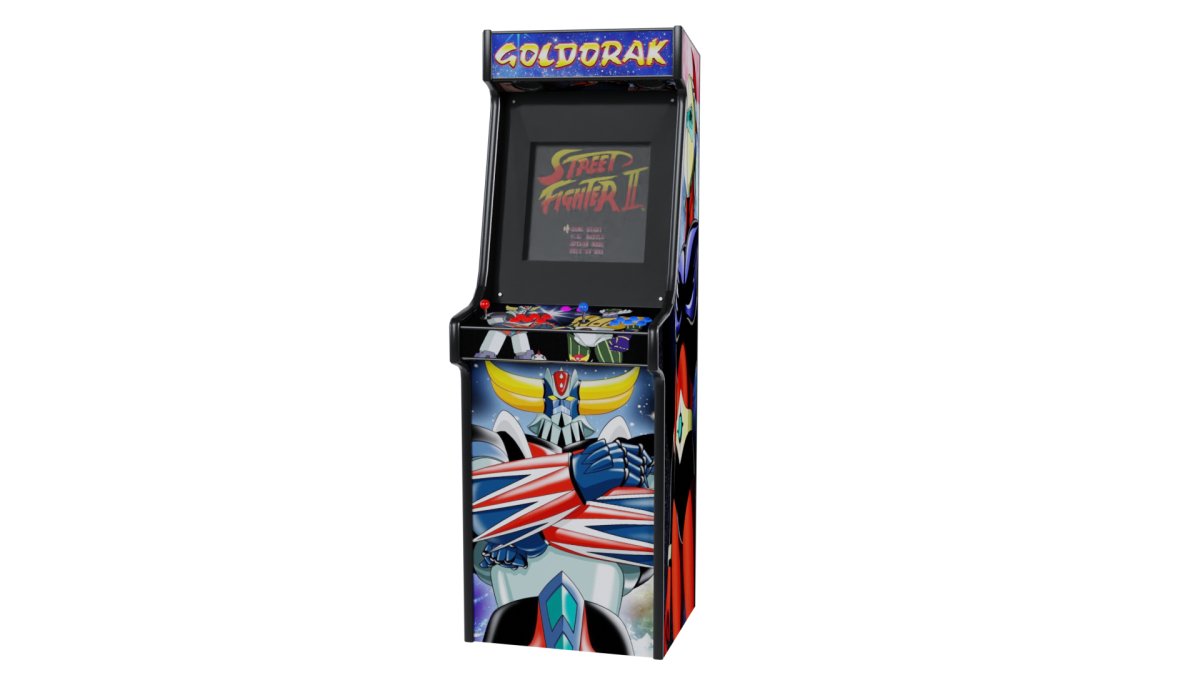 Stickers Goldorak pour Borne d'Arcade MAME - Revivez la Légende ! (Bonus Inclus) - Stickergameshop