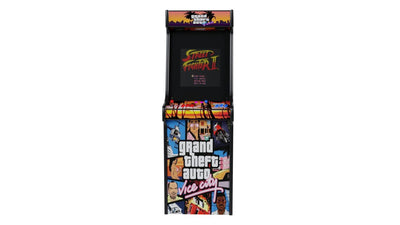 Stickers GTA Vice City pour Borne d'Arcade MAME - Plongez dans le crime et le style ! (Bonus inclus) - Stickergameshop