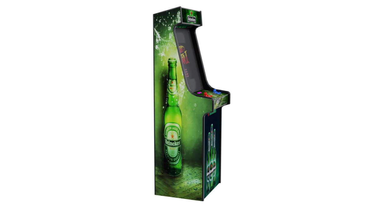 Stickers Heineken pour arcade Mame - Une petite soif ? - Stickergameshop