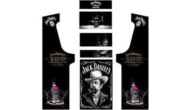 Stickers Jack Daniel's 2 pour borne d'arcade MAME (+bonus) - Stickergameshop