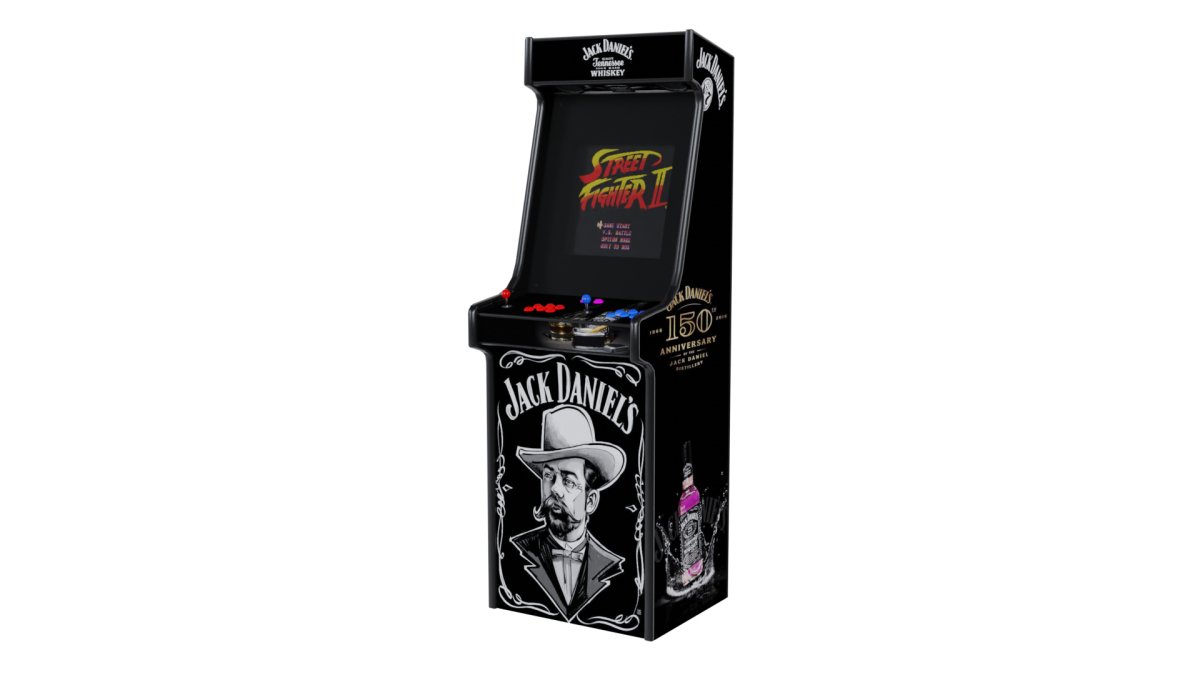 Stickers Jack Daniel's 2 pour Borne d'Arcade MAME - Édition Spéciale avec Bonus - Stickergameshop