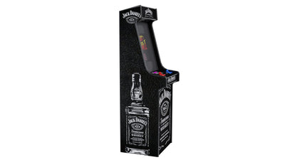 Stickers Jack Daniel's Cuir pour Borne d'Arcade MAME - Édition Spéciale avec Bonus - Stickergameshop