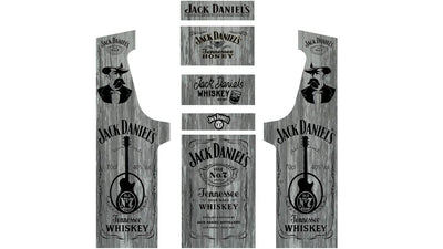 Stickers Jack Daniel's Old Style pour borne d'arcade MAME (+bonus) - Stickergameshop