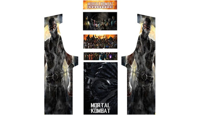Stickers Mortal Kombat pour borne d'arcade MAME (+bonus) - Stickergameshop