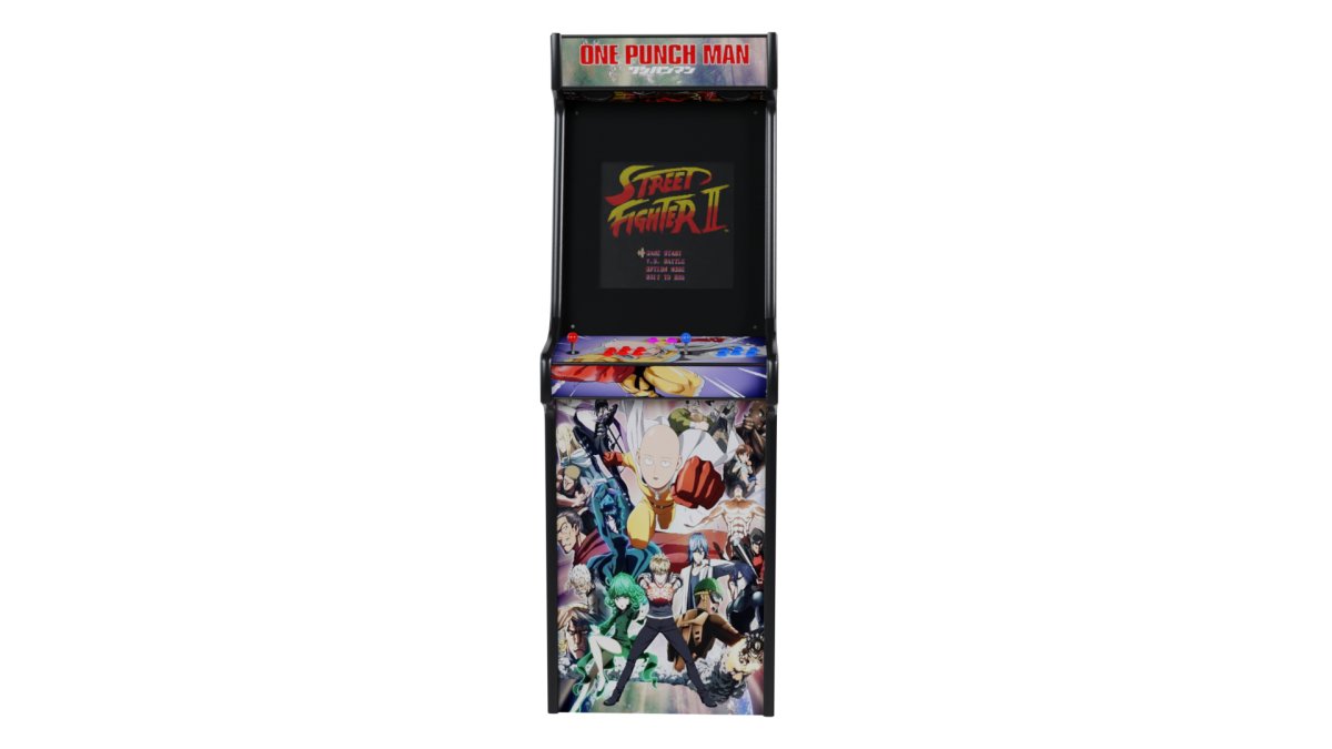 Stickers One Punch Man pour Borne d'Arcade MAME - Un Coup, Une Victoire ! (Bonus Inclus) - Stickergameshop