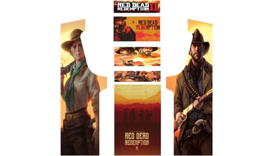 Stickers Red Dead Redemption pour borne d'arcade MAME (+bonus) - Stickergameshop