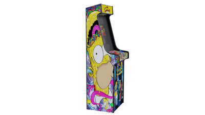 Stickers Simpson pour Borne d'Arcade MAME - Plongez dans l'Univers Hilarant de Springfield ! (Bonus Inclus) - Stickergameshop