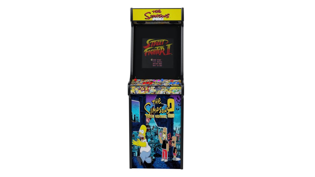Stickers Simpson pour Borne d'Arcade MAME - Plongez dans l'Univers Hilarant de Springfield ! (Bonus Inclus) - Stickergameshop