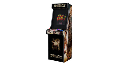 Stickers Spartacus pour Borne d'Arcade MAME - Entraînez-vous pour la Victoire Épique ! (Bonus Inclus) - Stickergameshop