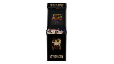Stickers Spartacus pour Borne d'Arcade MAME - Entraînez-vous pour la Victoire Épique ! (Bonus Inclus) - Stickergameshop