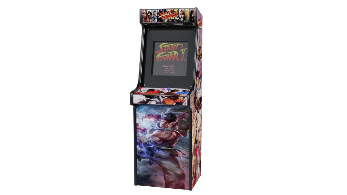 Stickers Street Fighter 2 N°2 pour Borne d'Arcade MAME - Affrontez les Plus Grands Combattants ! (Bonus Inclus) - Stickergameshop