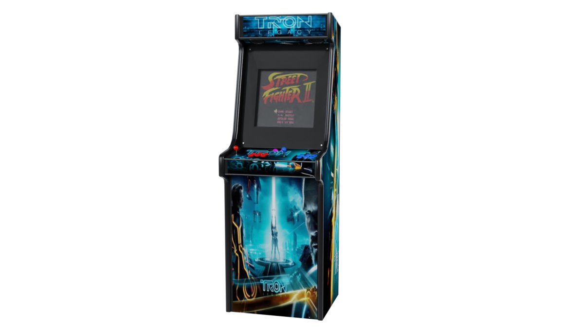 Stickers Tron 2 pour Borne d'Arcade MAME - Plongez dans l'Univers Électronique (+Bonus) - Stickergameshop