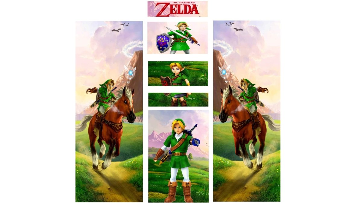 Stickers Universel Zelda pour borne d'arcade - Stickergameshop